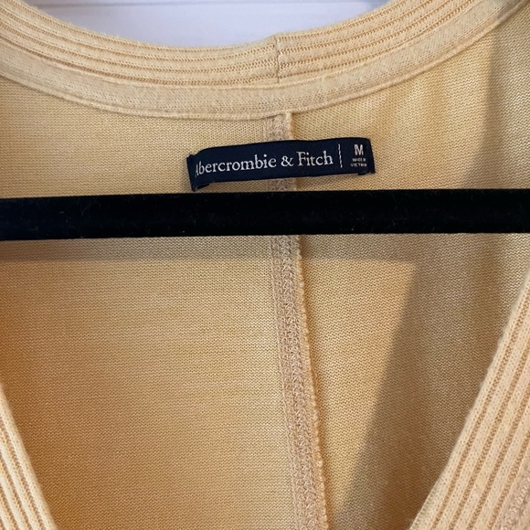 Abercrombie & Fitch Yellow Cardigan - Picture 4 of 5